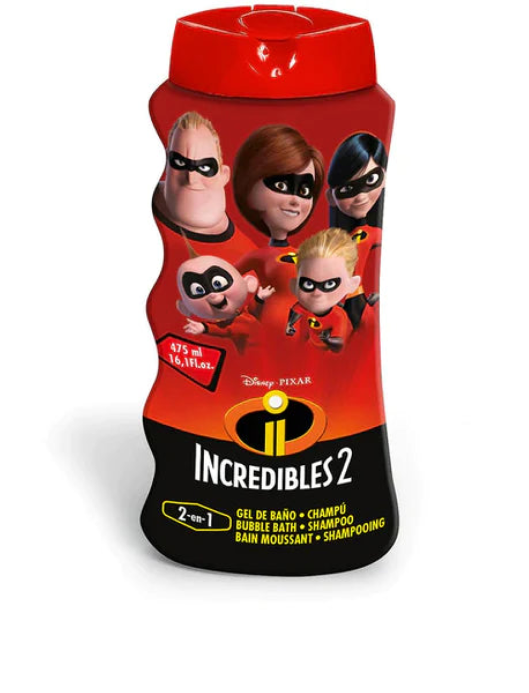 DISNEY INCREDIBLES 2IN1 BATH & SHAMP 475ML